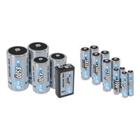 Batterie NiMH Mignon (AA) de qualité supérieure avec 2400 mAh et technologie maxE - 4 pièces