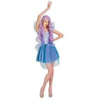 Déguisement de fée violette femme - XL - Costume avec ailes pour adulte