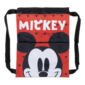 SAC À DOS Sac à dos enfant Mickey Mouse Rouge - Mickey Mouse - 27 x 33 x 1 cm - Couleur: Rouge - Matériel: 100 % polyester