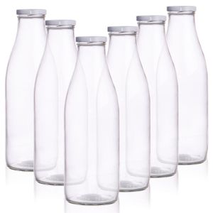LE PARFAIT 8010839 Lot 3 Bouteilles En Verre - 1L Swing