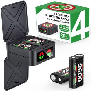 CHARGEUR CONSOLE Piles Q230-4PCS - Pack de batterie aste Dinofire p