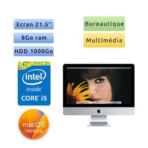 ORDINATEUR TOUT-EN-UN Apple iMac 21.5'' A1418 (EMC 3068) i5 8Go 1000Go -