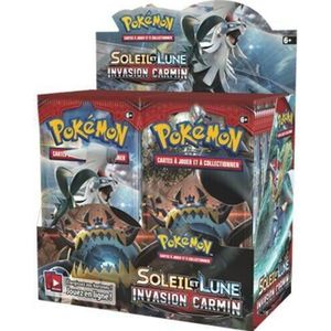 CARTE A COLLECTIONNER Display carte Pokemon Booster Soleil et Lune 4 Inv