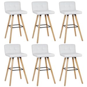 Chaise Bar Bois Blanc