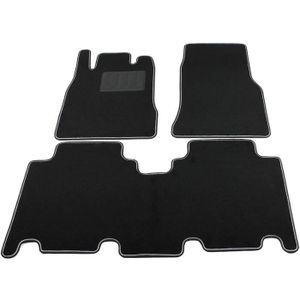 Tapis Moquette Noire antid/érapant sprint04007 salvatacco renforc/é en Caoutchouc Il Tappeto Auto Le Tapis Voiture Bord Bicolore Leon II 2005/ 2008.