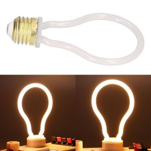 AMPOULE - LED Fdit Fournitures de décoration Ampoule LED E27/2700K 4W Vintage Lumière Chaude Lumière Ambiante Décorative pour Intérieur