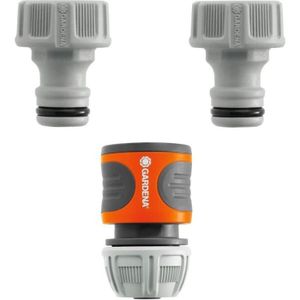 ROBINET - RACCORD Kit d'arrosage pour robinet extérieur GARDENA - Adapté tuyau Ø13mm & Ø15mm - Garantie 5 ans