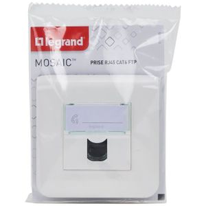 Prise RJ45 Informatique Legrand Sagane – Référence 84315, Neuve, Pour Réseau Ethernet