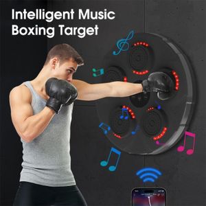 SAC DE FRAPPE Music Bluetooth Boxing Machine,Musique Boîte Électronique, pour Adultes-Accélère la réaction œil-Main et la Coordination