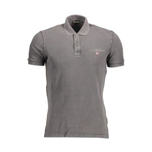 POLO NAPAPIJRI Polo Homme Gris Textile SF12626