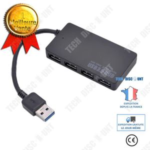 HUB TD® Concentrateur USB3.0 ultra-mince Concentrateur