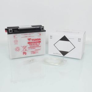Tecnium Batterie Tecnium pour Moto Harley Davidson 1340 Flht 1985 à 1986 Y50-N18L-A2 / 