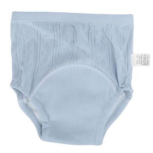 COTON BÉBÉ ZERODIS Couches-culottes pour bébé Couches-culottes en coton pour bébé, pantalons d'entranement respirants lingerie jupe Bleu 100