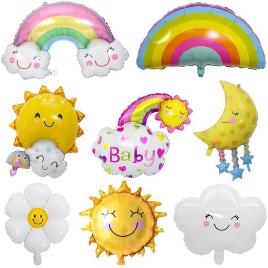 Ballons en forme de nuage pour baby Shower naissance