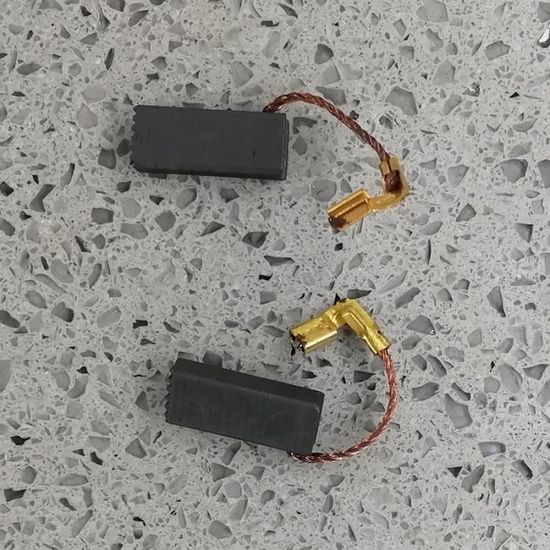 Balais De Charbon Moteur 12x9x6mm – Pour Perceuse, Marteau-perforateur Et Outils électroportatifs – Lot De 2 Paires