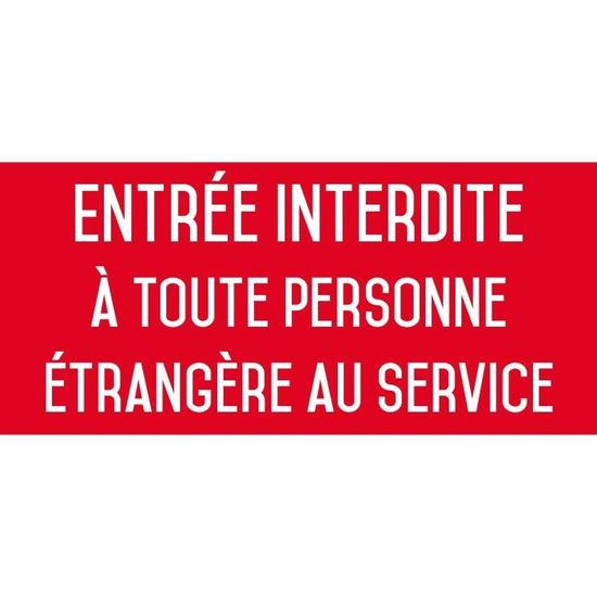 Autocollant Vinyl Waterproof - UTTSCHEID - Bureaux - L.200 X H.100 Mm - Signalétique - Résistant