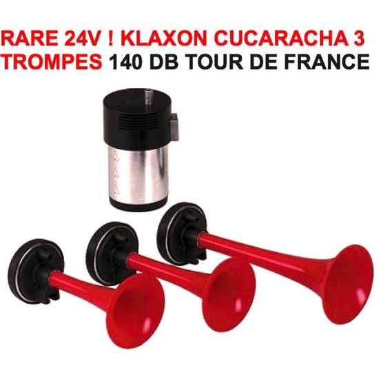 24V ! TOUR DE FRANCE CUCARACHA! KLAXON ITALIEN 3
