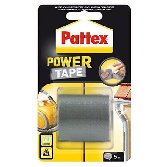 Ruban Adhésif Extra Fort Pattex Power Tape - 10m Gris Pour Réparations Lourdes