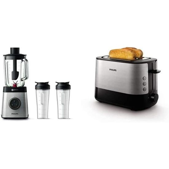 Philips HR3655/00 Blender Haute Performance Avance Collection, 1400 W ...