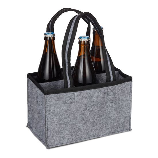Sac à Bouteilles Lukdung 9 Places - Transport 1.5L - Séparateurs - Tissu Oxford Réutilisable