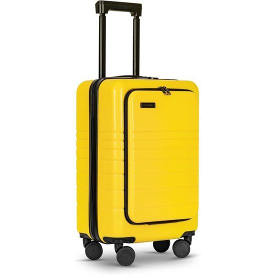 Valise Cabine ETERNITIVE ABS - Serrure TSA, Roues 360°, Porte-Téléphone | Parfait Pour Voyages Fréquents