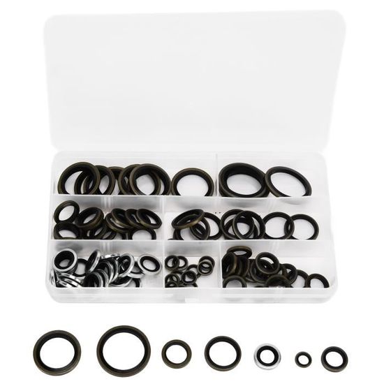 Kit De Joints Torique Pour Climatisation Auto - 270 Pièces En Caoutchouc - Pour Voiture, Camping-car, Systèmes AC - Boîte 20x10x3 Cm