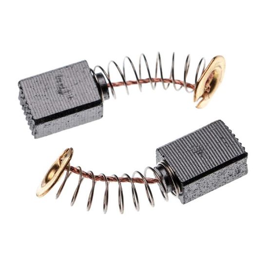 Vhbw 2x Balai De Charbon Pour Moteur électrique 6 X 9 X 11mm Remplace