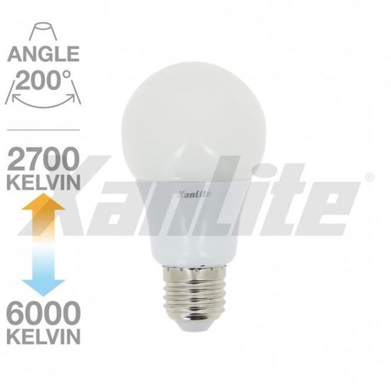 Ampoule Standard A60 CCT 200° E27
