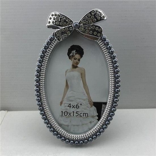Cadre photo Perla 4x6 - Argent