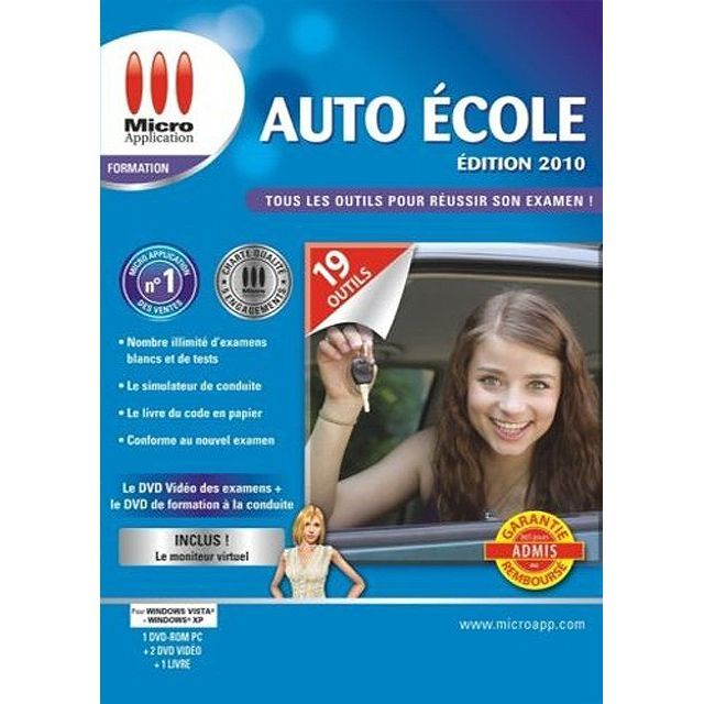 Auto Ecole Edition 2010 / Logiciel PC Dvd-Rom