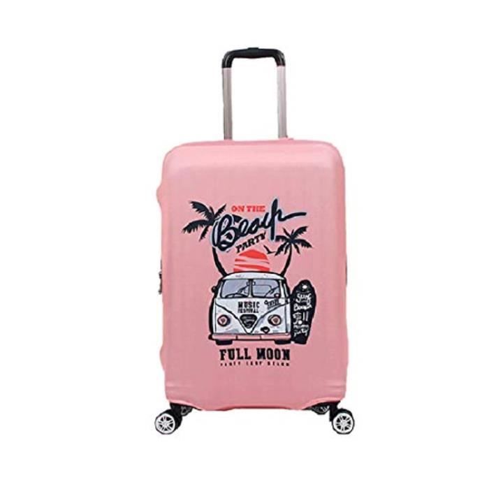 Sac De Voyage CQ2IP Housse de protection anti-pluie élastique bagages Valise Protecteur Carry-le et Vérifié-Taille (Large,