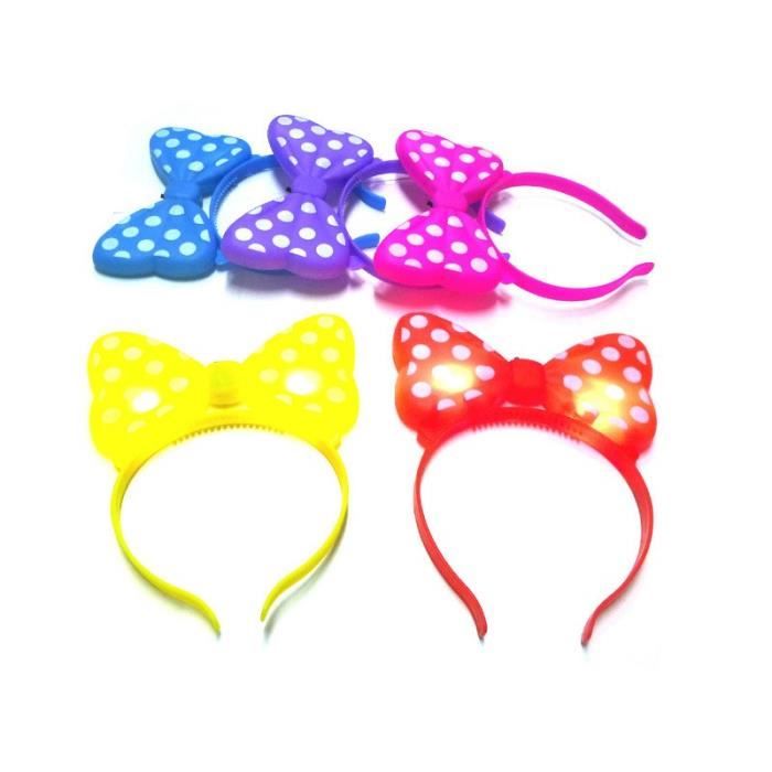 Serre-tête lumineux -Daisy- coloris assortis - Qualité COOLMINIPRIX®