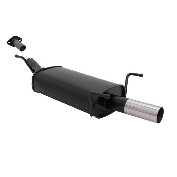 A3251E60 Pot silencieux echappement acier pour Opel Astra G Berline de type G-T98 de mars 1998 a mars 2004