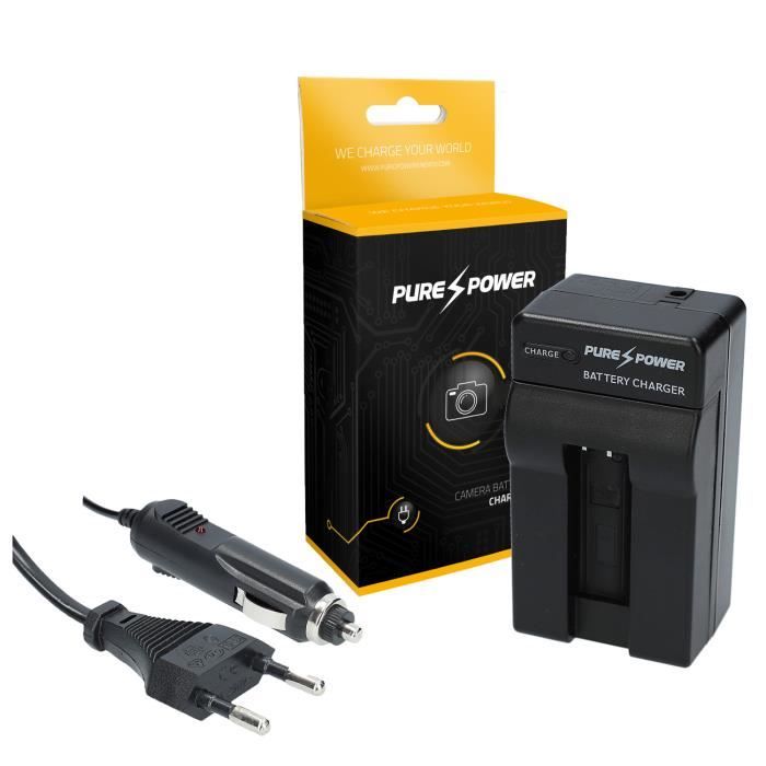 PURE⚡POWER® Appareil photographique chargeur de batterie pour Canon Ixy Digital 50s