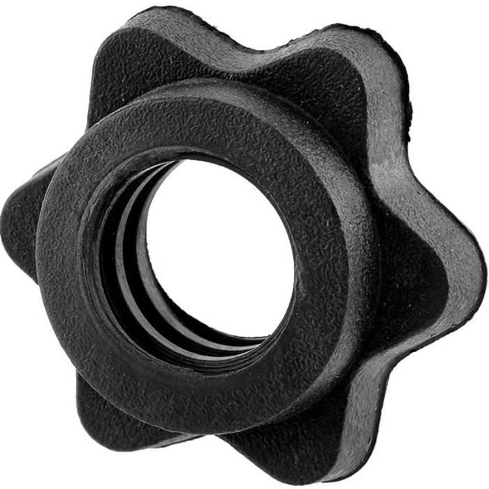 Prem 1 Paire D'Haltères Écrou Hexagonal Écrou De Tige D'Haltère Colliers Spinlock Pour Barres D'Haltères Sport D'Entraînement
