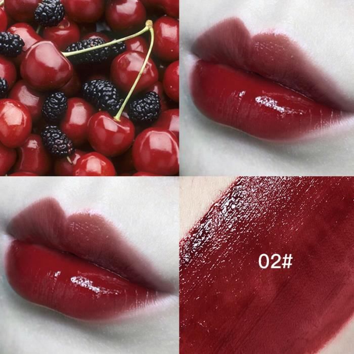 L3567 Gelée miroir brillant à lèvres Rouge à lèvres teinture Blush Rouge à lèvres durable hydratant liquide brillant à lèvres beau