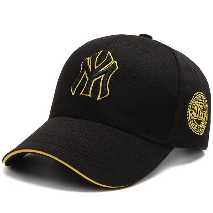 Casquette de baseball universelle de broderie, style hip-hop de chapeau de soleil de pêche