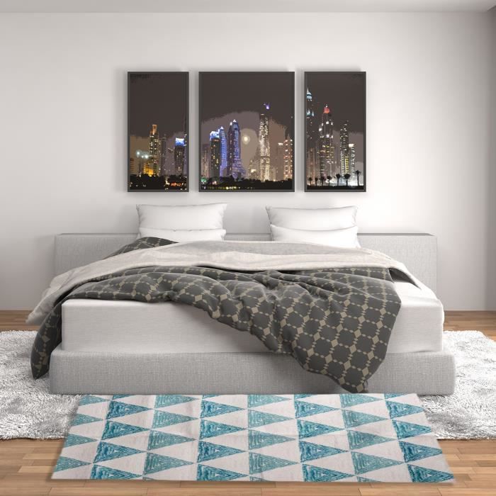 Tapis de Sol Géométrique Tapis Chambre Salon Décor #03 80*160cm