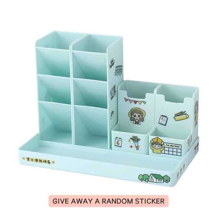 Organisateur De Bureau Avec Tiroir, Porte-Stylo, Bureau Multifonction