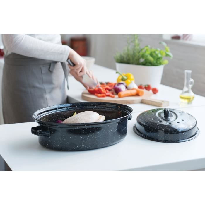 BEKA Cocotte Roasty Cook - Ø 42 cm - Noir
