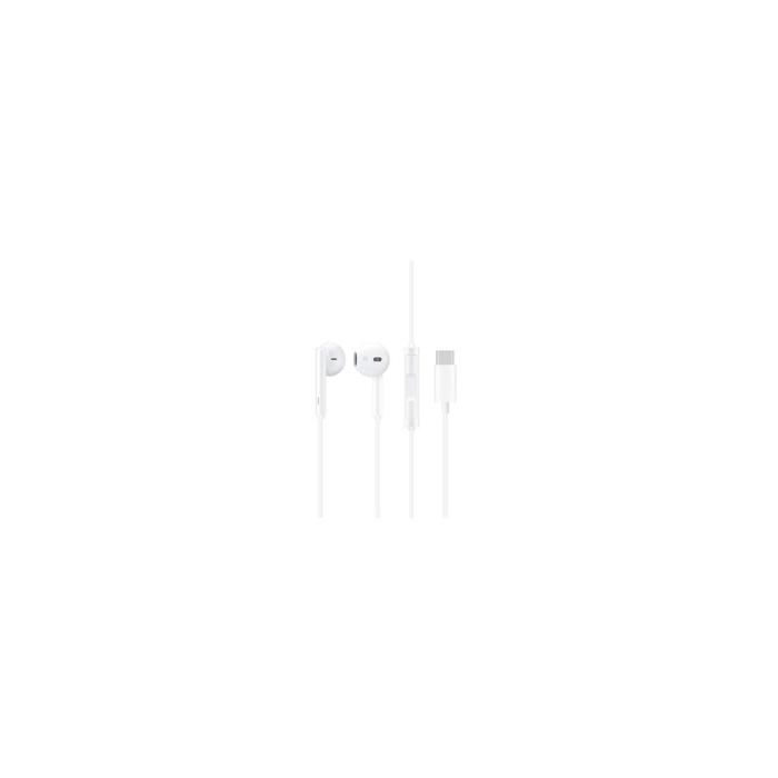 Kit piéton huawei CM33 blanc earphone type C