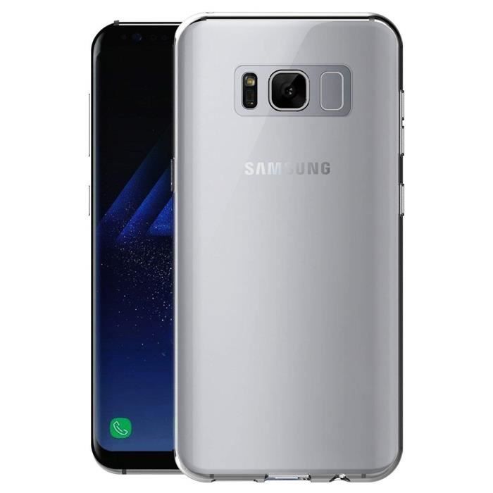 Samsung Galaxy S8 PLUS Ultra Mince et Ultra Léger Bumper Cover Housse de Protection Coque - Transparent - INECK®