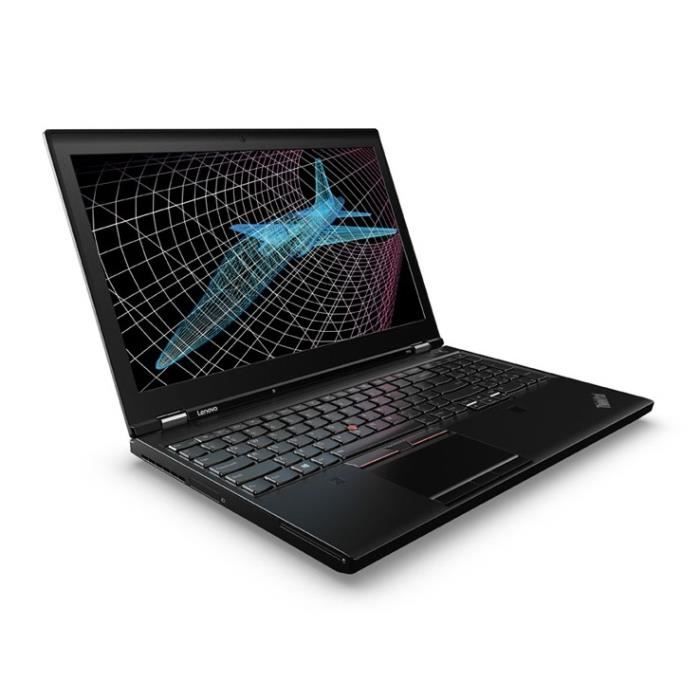 Lenovo Thinkpad P50, Intel® Core™ I7 De 6eme Génération, 2,6 Ghz, 39,6 Cm (15.6-), 3840 X 2160 Pixels, 32 Go, 512 Go