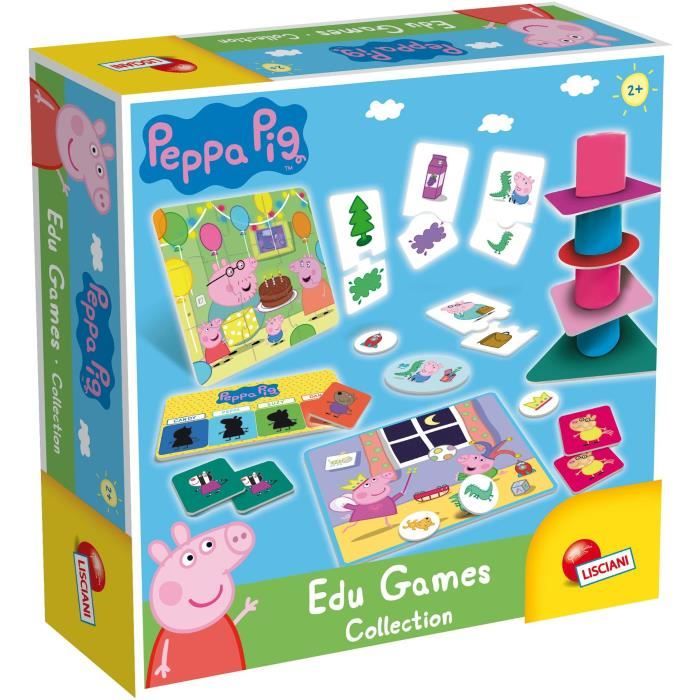 LISCIANI GIOCHI Peppa Pig Collection dejeux Éducatifs Baby
