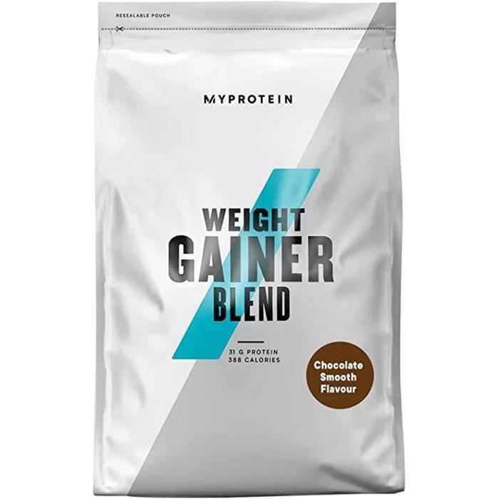 MYPROTEIN Weight Gainer Blend 5 kg Chocolate smooth pour augmenter votre force et votre masse musculaire