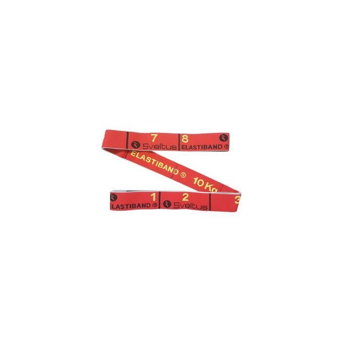 SVELTUS - Elastiband rouge 10 kg vrac