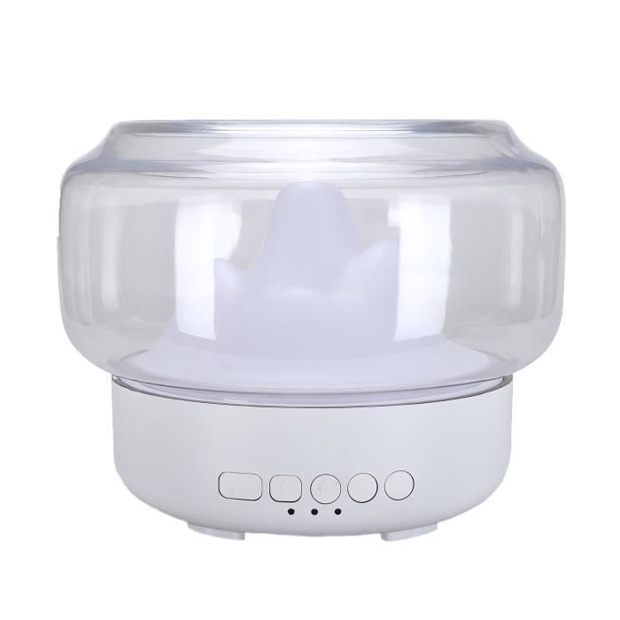 Humidificateur-Diffuseur d'arôme d'huile essentielle 350 ml - grain de bois profond