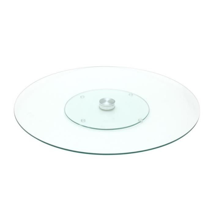 Plateau Tournant En Verre \