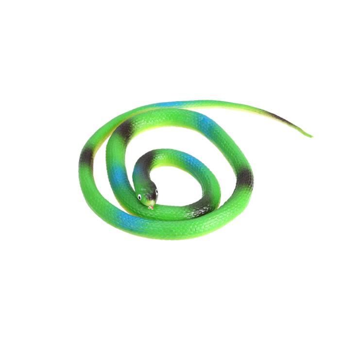 Serpent en caoutchouc drôle non toxique serpent jouet pour décorations d'halloween enfants farce accessoires ANIMAL VIRTUEL
