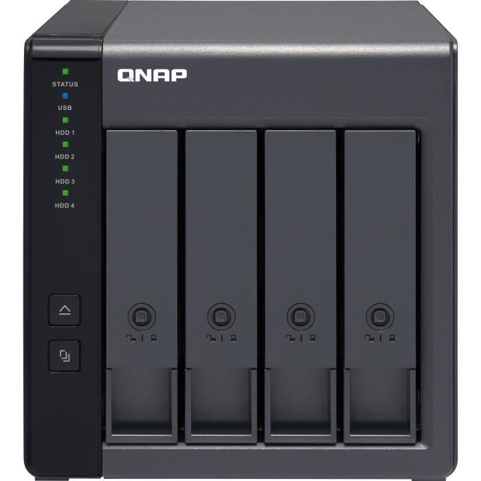 QNAP - Serveur de Stockage (NAS) - TR-004 - 4 Baies - USB-C 3.1 - Boitier nu
